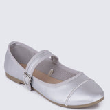 Roan Comfy Ballerina In SilverShoes - myballerine