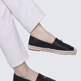 Roberta Comfy Espadrilles In BlackShoes - myballerine