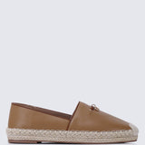 Roberta Comfy Espadrilles In BrownShoes - myballerine