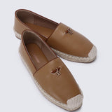 Roberta Comfy Espadrilles In BrownShoes - myballerine