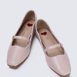Romans' Cupid Comfy Ballerina In NudeBallerina - myballerine
