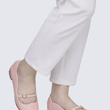 Romans' Cupid Comfy Ballerina In PinkShoes - myballerine