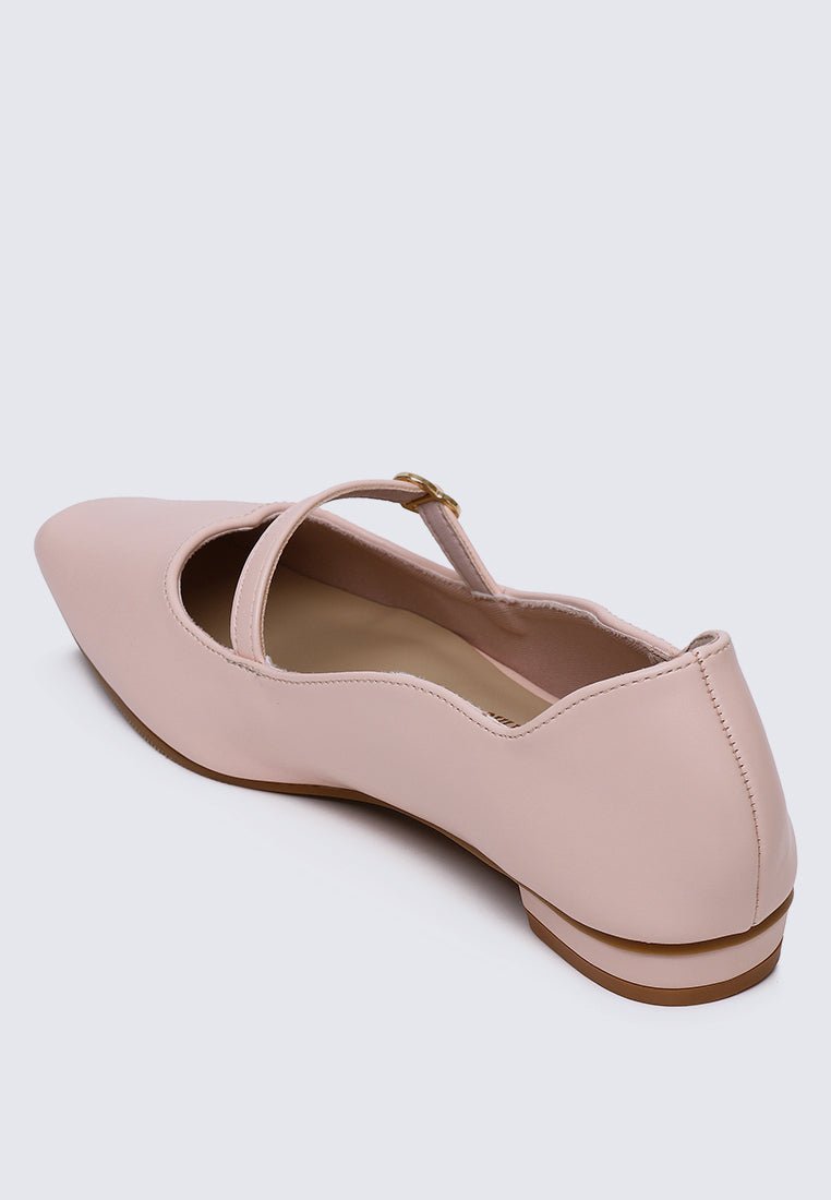 Romans' Cupid Comfy Ballerina In PinkShoes - myballerine