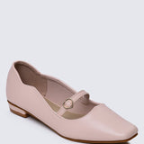 Romans' Cupid Comfy Ballerina In PinkShoes - myballerine