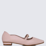 Romans' Cupid Comfy Ballerina In PinkShoes - myballerine