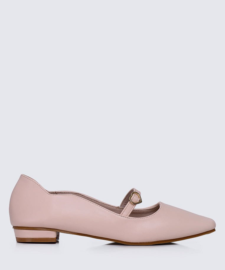 Romans' Cupid Comfy Ballerina In PinkShoes - myballerine