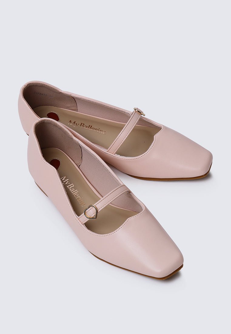 Romans' Cupid Comfy Ballerina In PinkShoes - myballerine