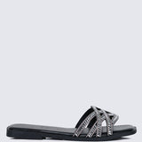 Rora Comfy Sandals In BlackSandals - myballerine