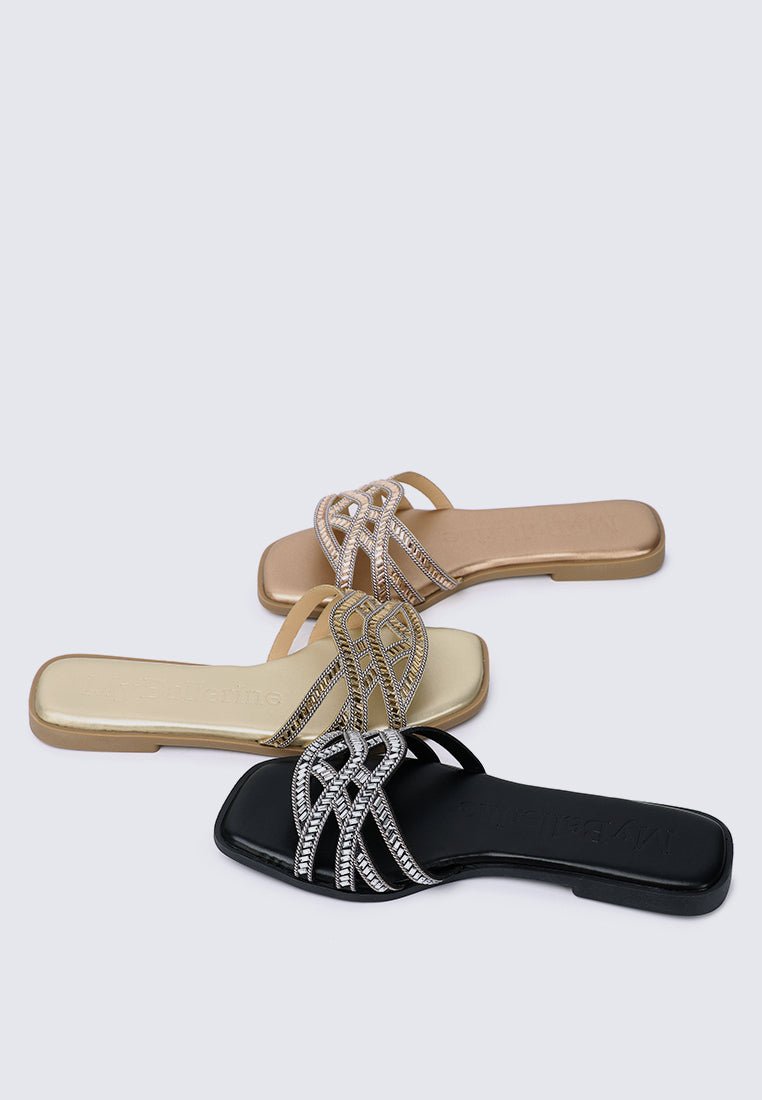 Rora Comfy Sandals In BlackShoes - myballerine