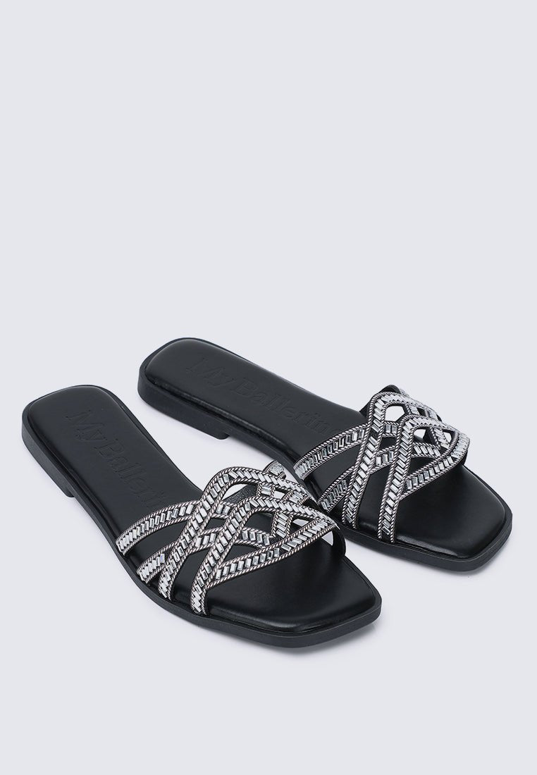 Rora Comfy Sandals In BlackShoes - myballerine