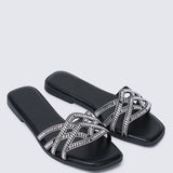 Rora Comfy Sandals In BlackShoes - myballerine