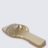 Rora Comfy Sandals In GoldShoes - myballerine