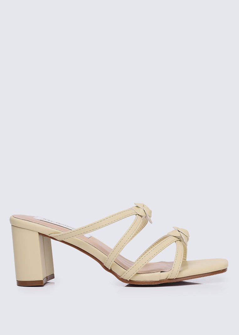 Rosina Comfy Heels in ButtercreamShoes - myballerine
