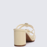 Rosina Comfy Heels in ButtercreamShoes - myballerine