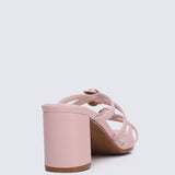 Rosina Comfy Heels in Dusty PinkShoes - myballerine