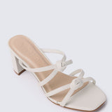 Rosina Comfy Heels in Off WhiteShoes - myballerine