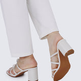 Rosina Comfy Heels in Off WhiteShoes - myballerine