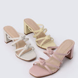 Rosina Comfy Heels in Off WhiteShoes - myballerine