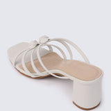 Rosina Comfy Heels in Off WhiteShoes - myballerine