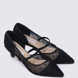Rosmania Comfy Heels In BlackHeels - myballerine