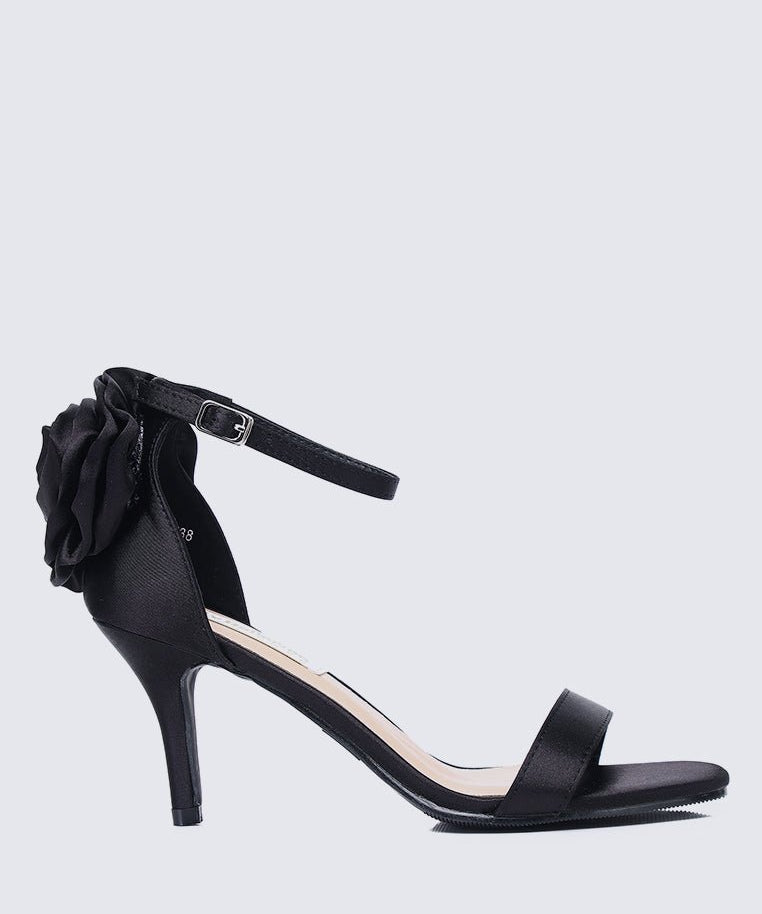 Roxanne Comfy Heels In BlackShoes - myballerine