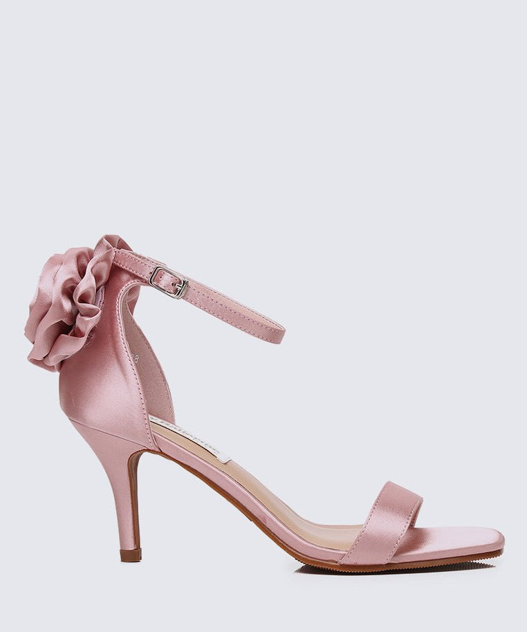 Roxanne Comfy Heels In Dusty PinkShoes - myballerine