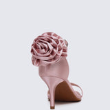 Roxanne Comfy Heels In Dusty PinkShoes - myballerine