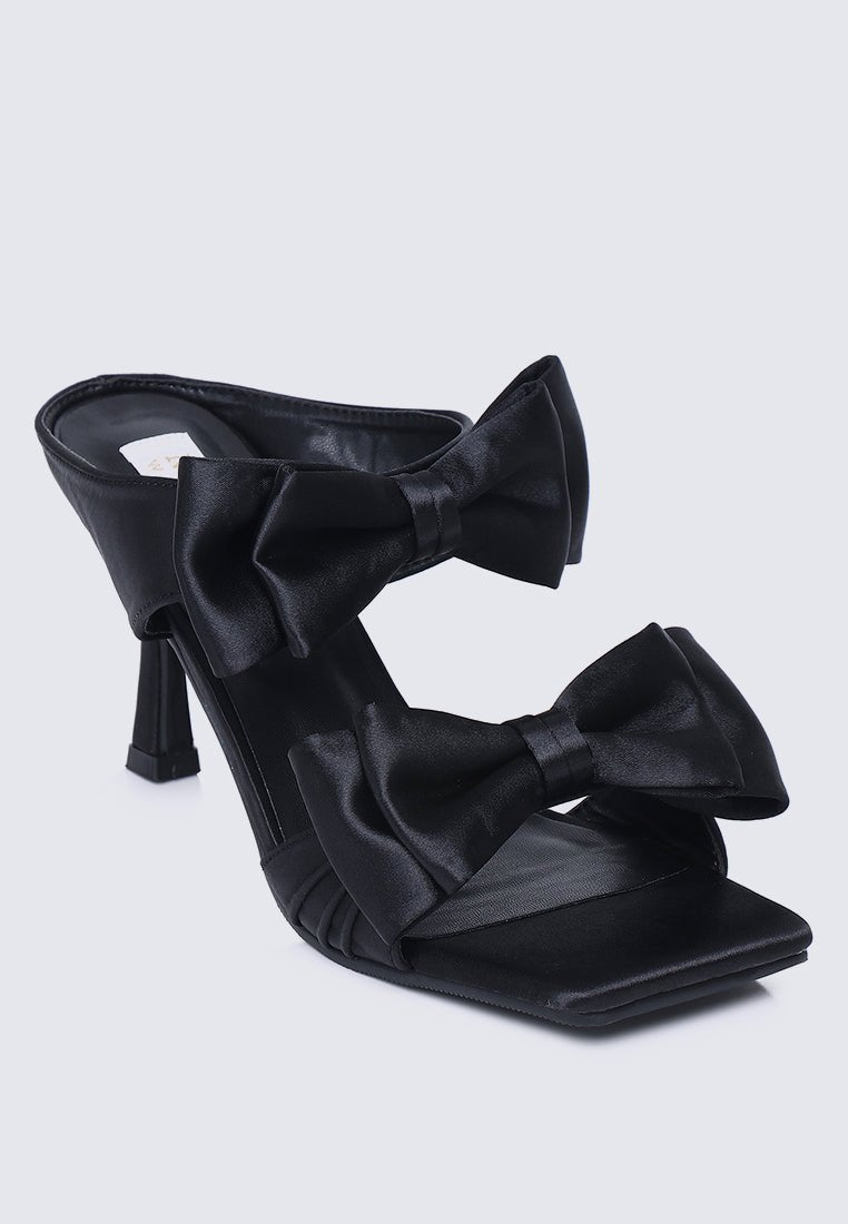 Sabrina Comfy Heels In BlackHeels - myballerine