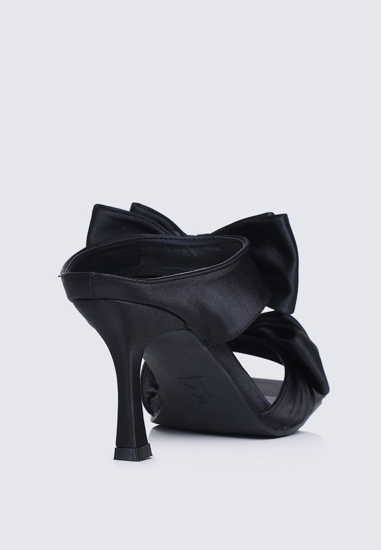 Sabrina Comfy Heels In BlackHeels - myballerine