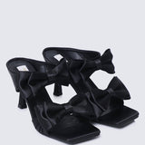 Sabrina Comfy Heels In BlackShoes - myballerine