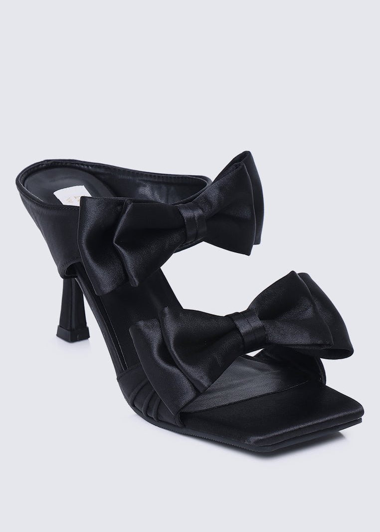 Sabrina Comfy Heels In BlackShoes - myballerine