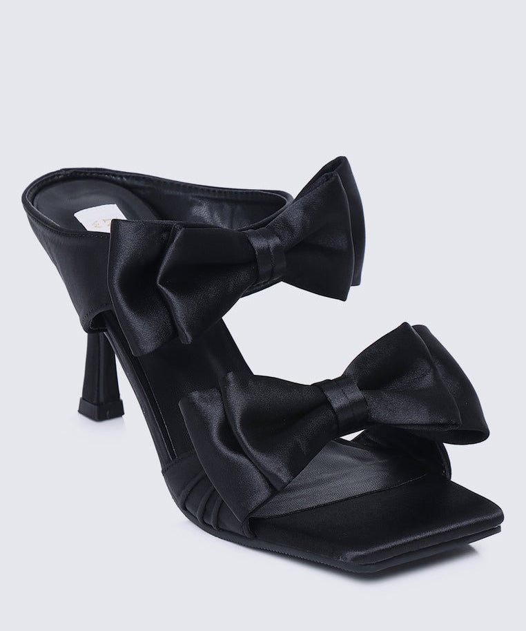 Sabrina Comfy Heels In BlackShoes - myballerine