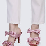 Sabrina Comfy Heels In PinkHeels - myballerine