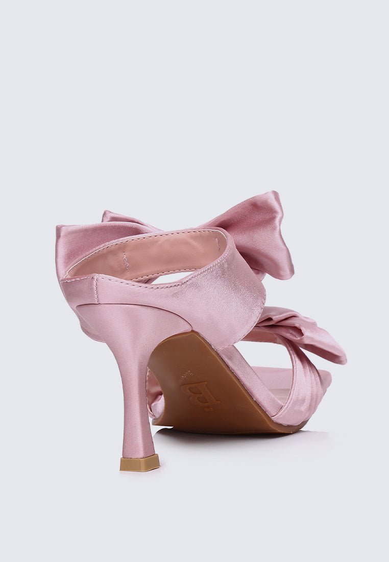 Sabrina Comfy Heels In PinkHeels - myballerine