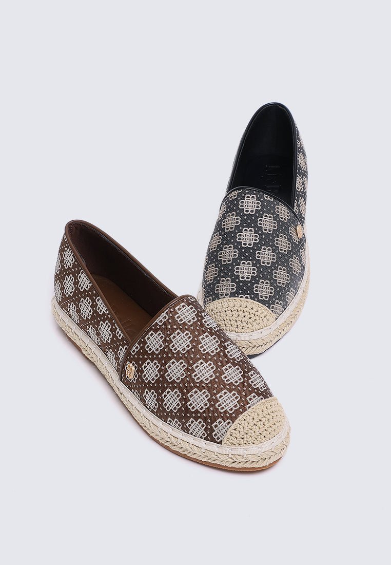 Salsya Comfy Espadrilles In BlackEspadrilles - myballerine