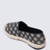 Salsya Comfy Espadrilles In BlackEspadrilles - myballerine