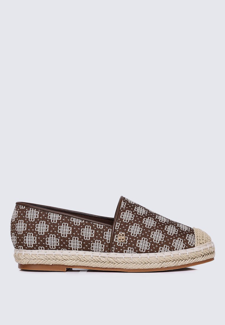 Salsya Comfy Espadrilles In EspressoEspadrilles - myballerine
