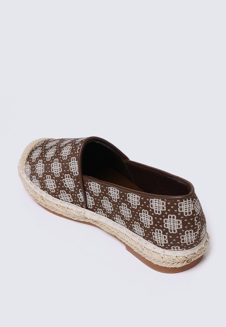 Salsya Comfy Espadrilles In EspressoEspadrilles - myballerine