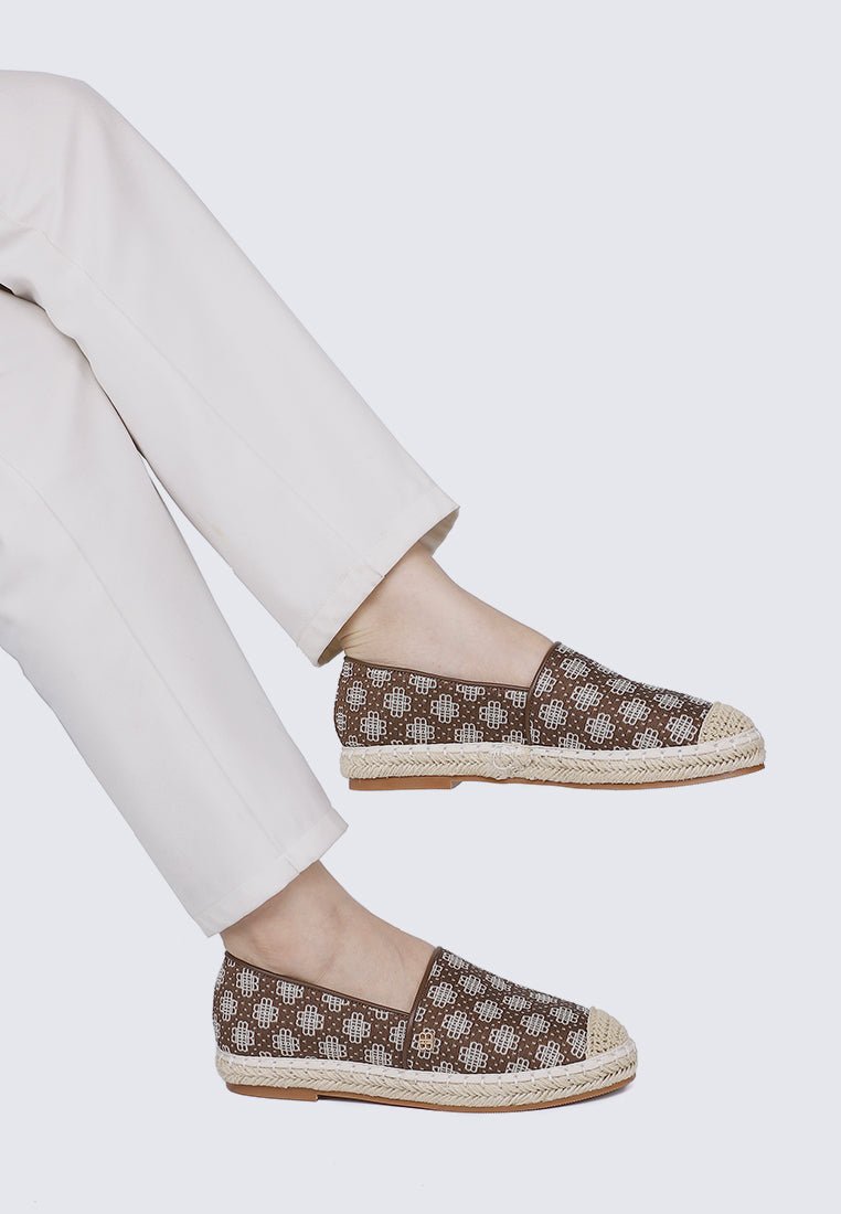 Salsya Comfy Espadrilles In EspressoEspadrilles - myballerine
