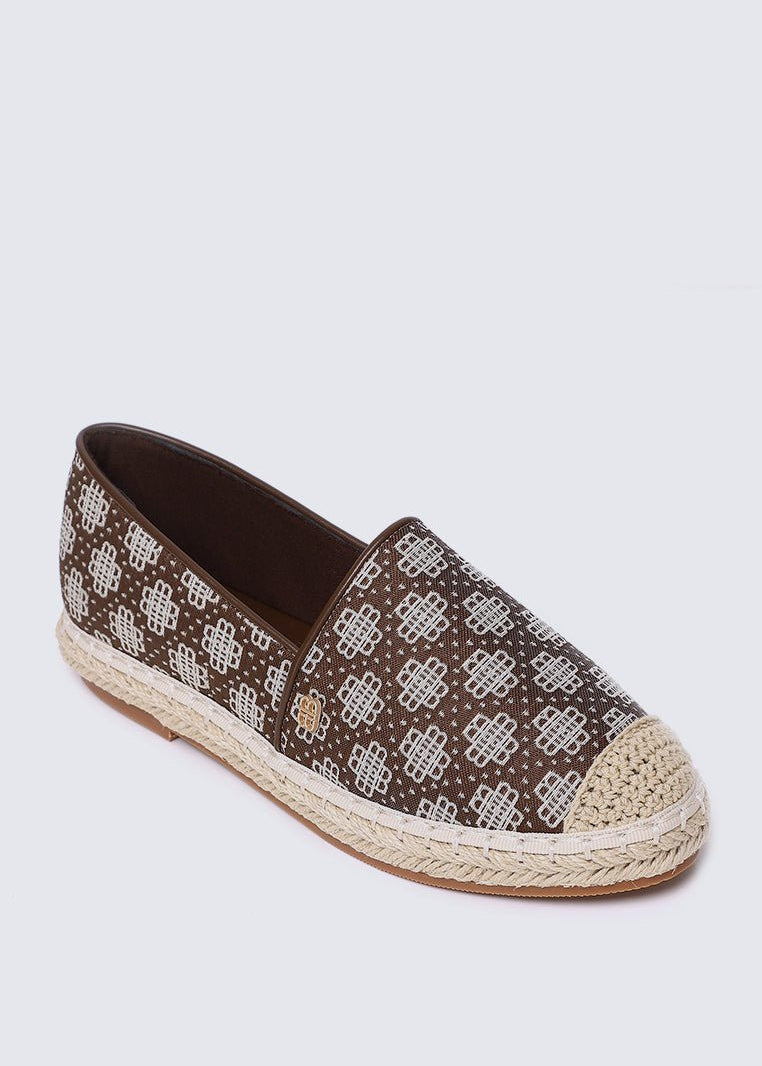 Salsya Comfy Espadrilles In EspressoEspadrilles - myballerine