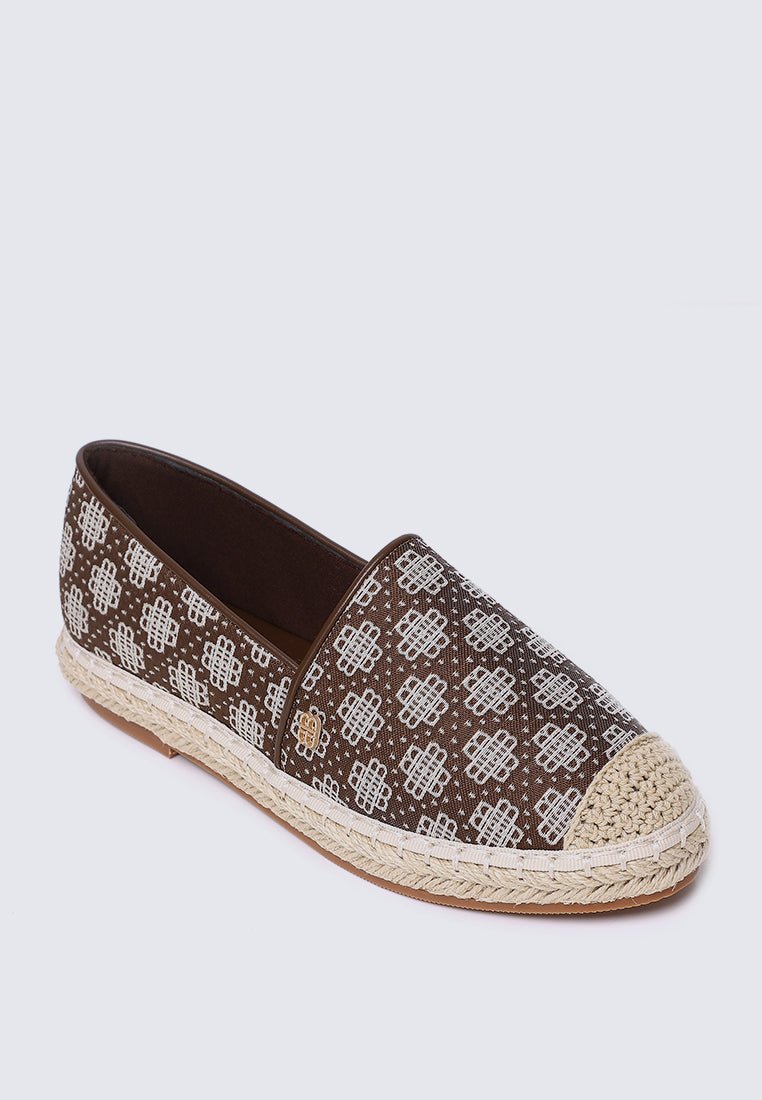 Salsya Comfy Espadrilles In EspressoEspadrilles - myballerine