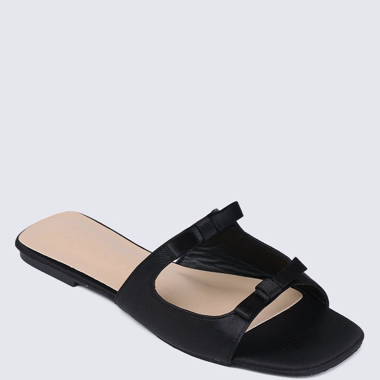 Samantha Comfy Sandals In BlackShoes - myballerine