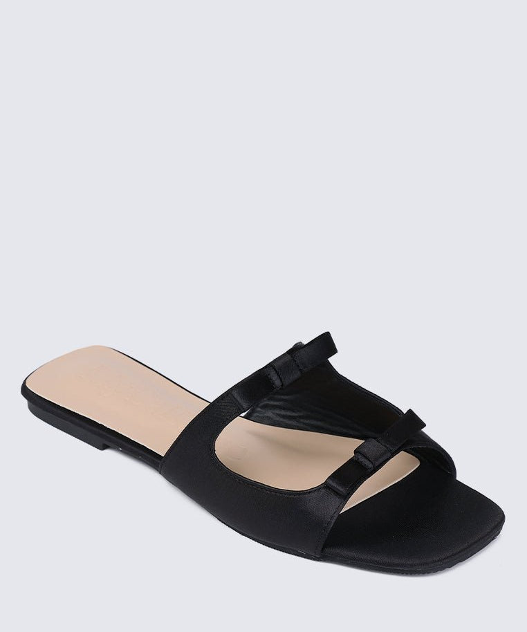 Samantha Comfy Sandals In BlackShoes - myballerine