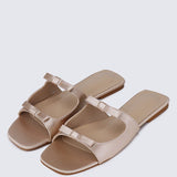 Samantha Comfy Sandals In NudeShoes - myballerine