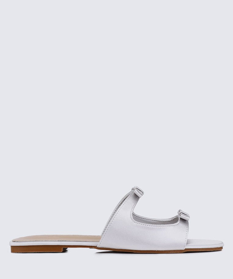 Samantha Comfy Sandals In SilverShoes - myballerine
