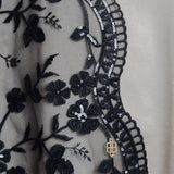 Senja Selendang Premium Scarves In BlackSelendang - myballerine