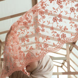 Senja Selendang Premium Scarves In OrangeSelendang - myballerine