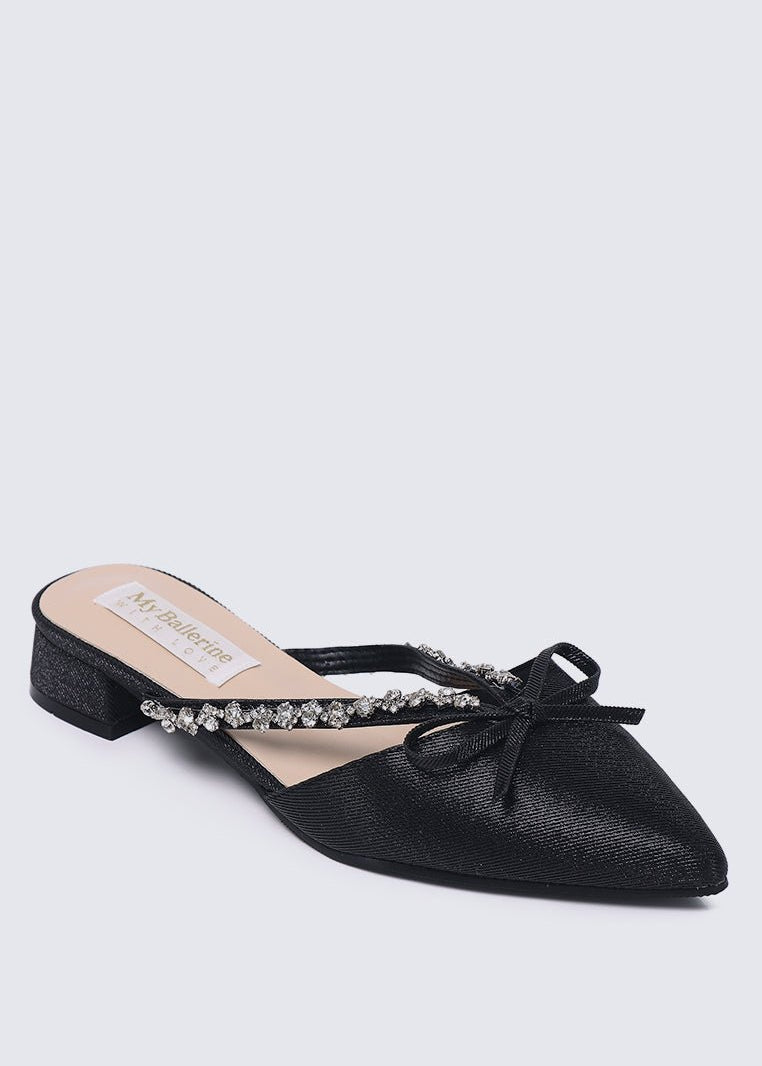 Seraphine Comfy Heels In BlackHeels - myballerine