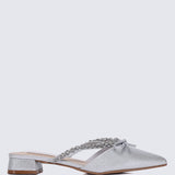 Seraphine Comfy Heels In SilverHeels - myballerine