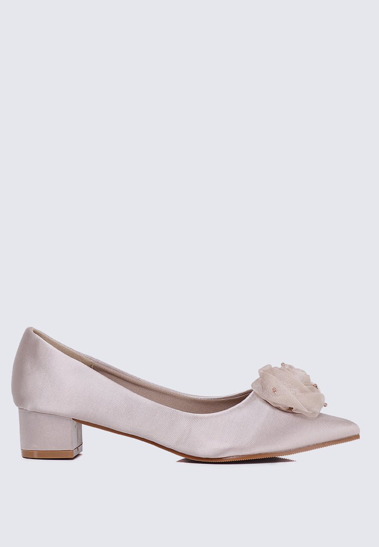 Sereia Comfy Heels In ChampagneHeels - myballerine